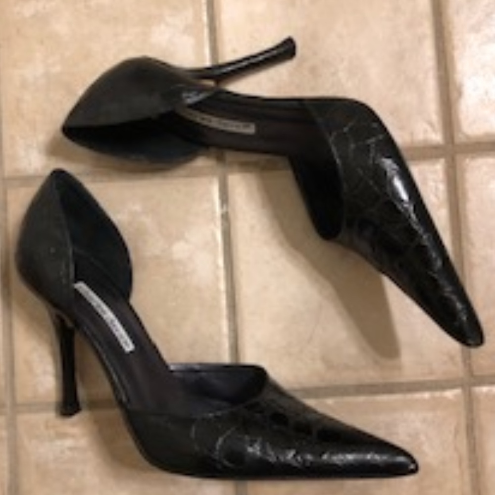 Charles David Black D'Orsay Pump - Picture 3 of 5